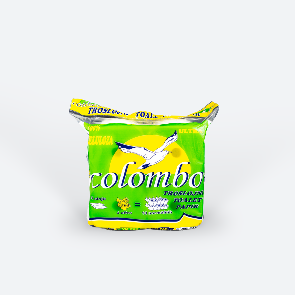 Hârtie igienică Colombo, 4/1 Verde